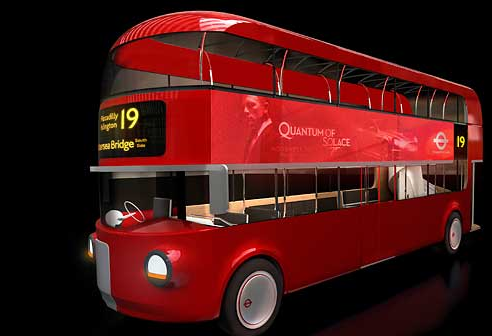 Foster + Partners with Aston Martin winning design for the Competition to design a nw bus for London. Transport for London